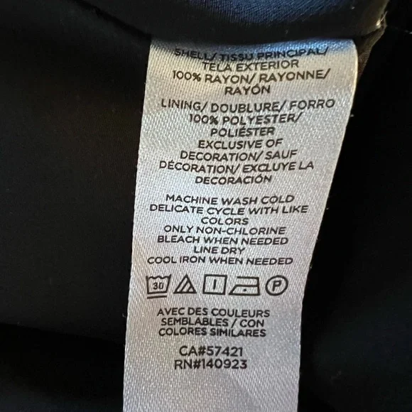 LOFT drop waist dress (XL) - Picture 7 of 7